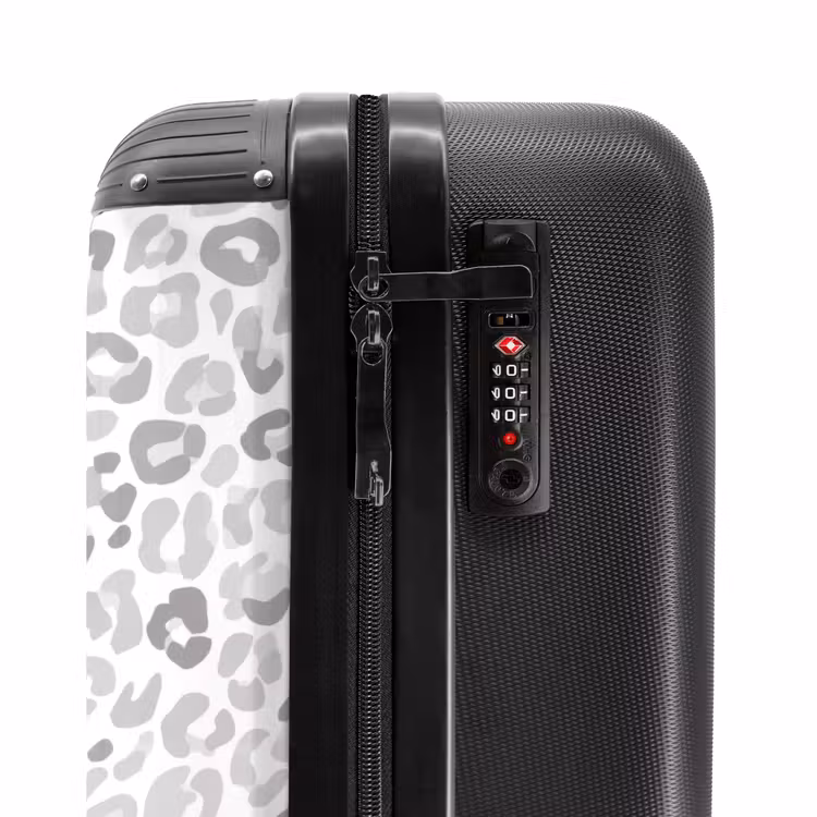 Suitcase - Leopard - Motif - Gray — 6