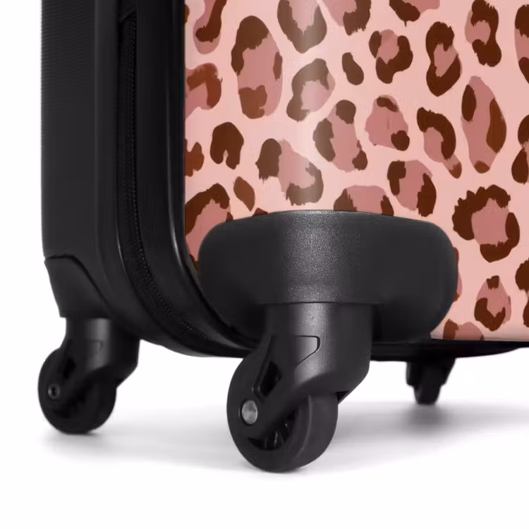 Suitcase - Leopard - Pattern - Pink — 7