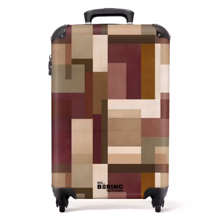 Suitcase - Modern - Geometry - Colorful — 1