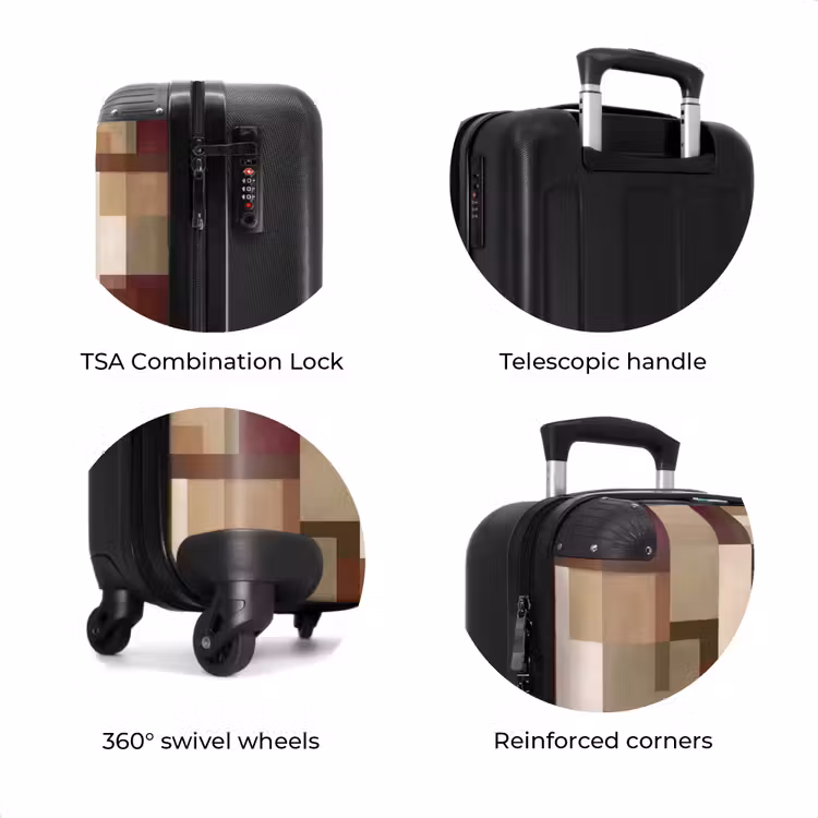 Suitcase - Modern - Geometry - Colorful — 8