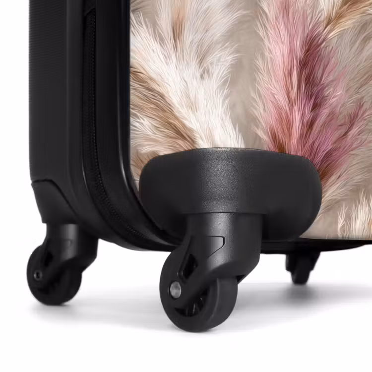 Suitcase - Pampas grass - Fluffy - Colorful — 7