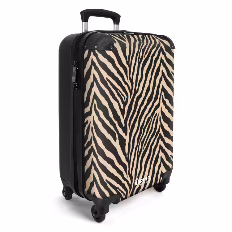 Suitcase - Zebra - Classic - Black — 2