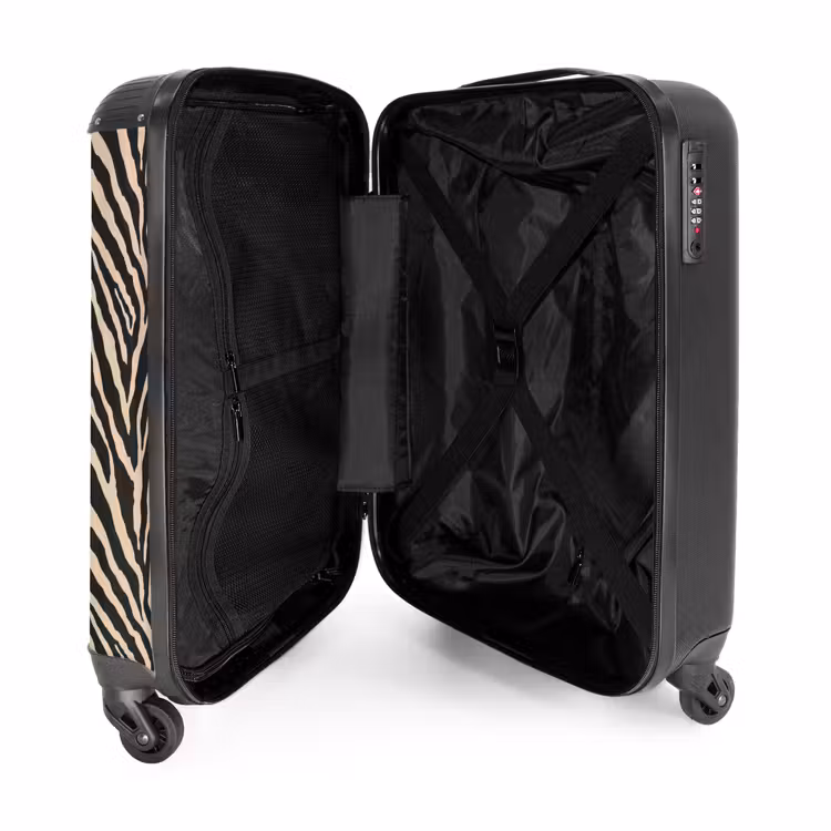 Suitcase - Zebra - Classic - Black — 5