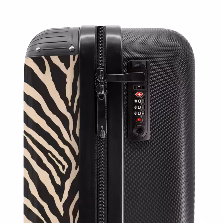 Suitcase - Zebra - Classic - Black — 6
