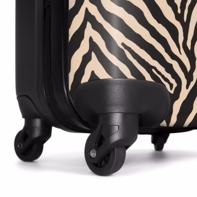 Suitcase - Zebra - Classic - Black — 7