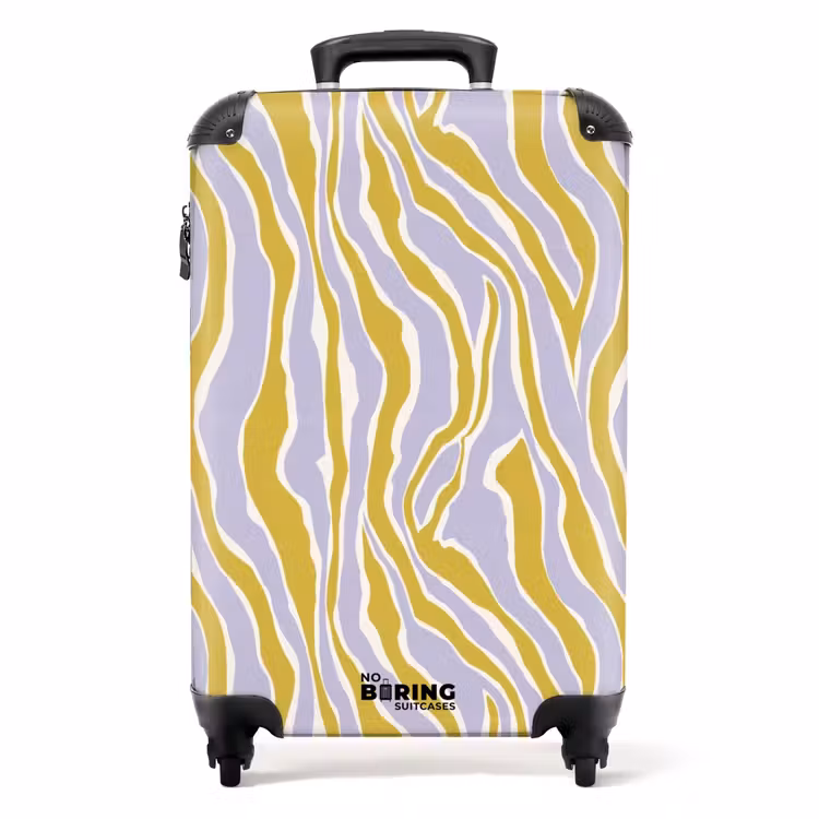 Suitcase - Zebra - Modern - Multicolored — 1