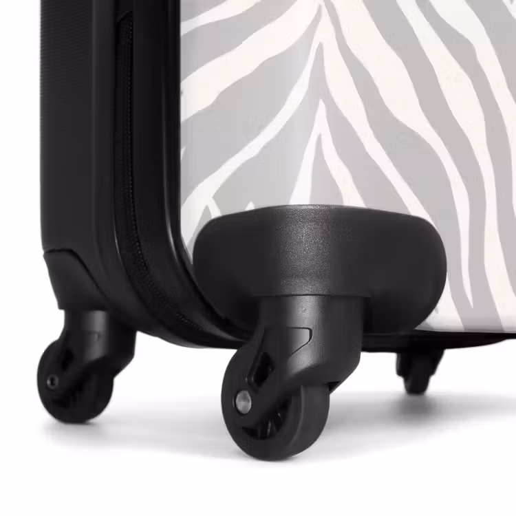 Suitcase - Zebra - Motif - Gray — 7