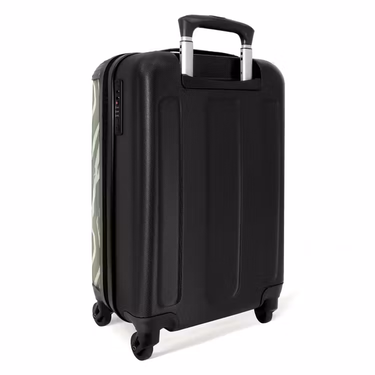 Suitcase - Zebra - Motif - Green — 4