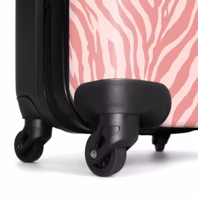Suitcase - Zebra - Print - Pink — 7