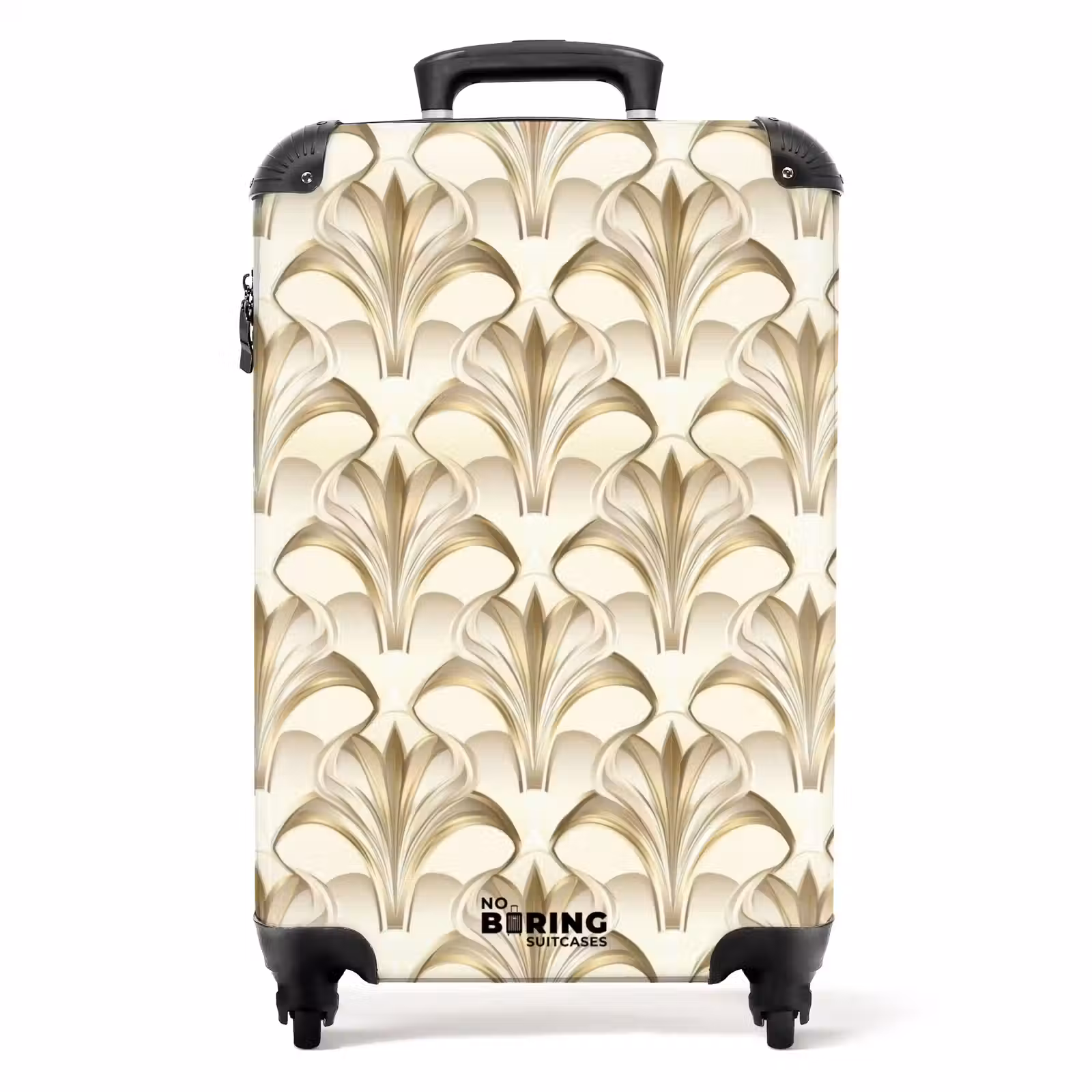 Suitcase - Ornament - Baroque - Gold — 1
