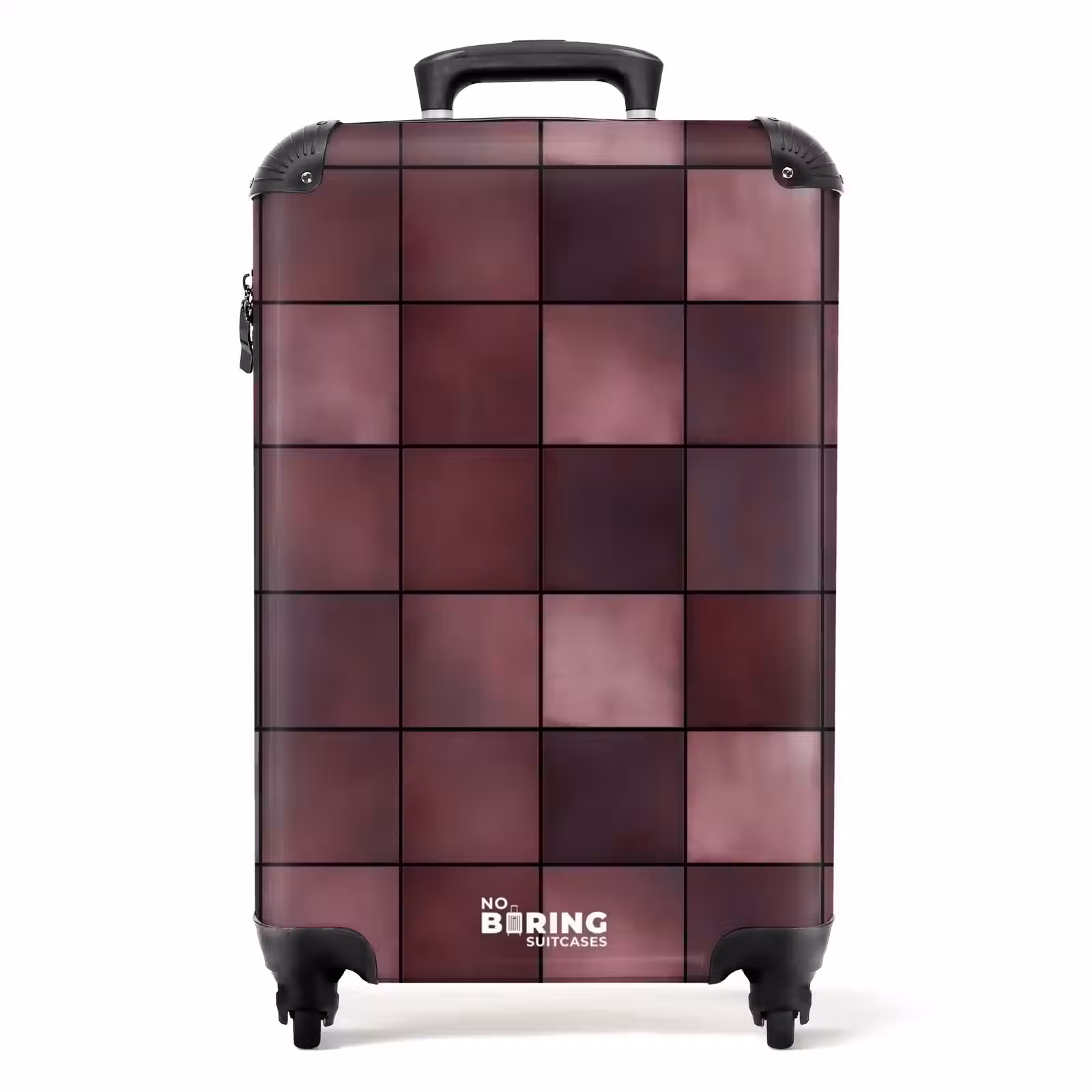 Suitcase - Square - Tile - Pattern - Purple — 1
