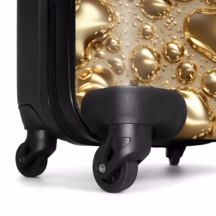 Suitcase - Droplets - Organic - Gold — 7