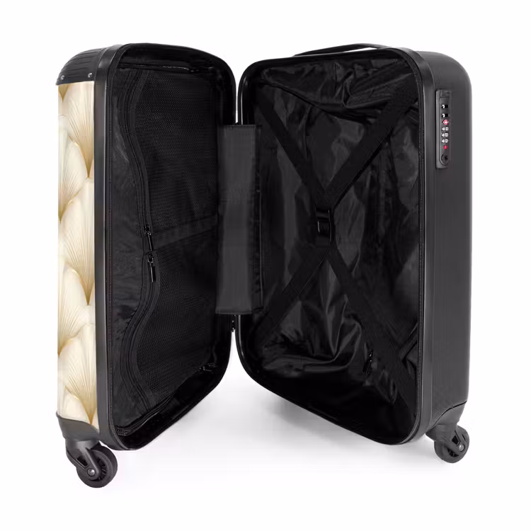 Suitcase - Fan - Motif - Gold — 5
