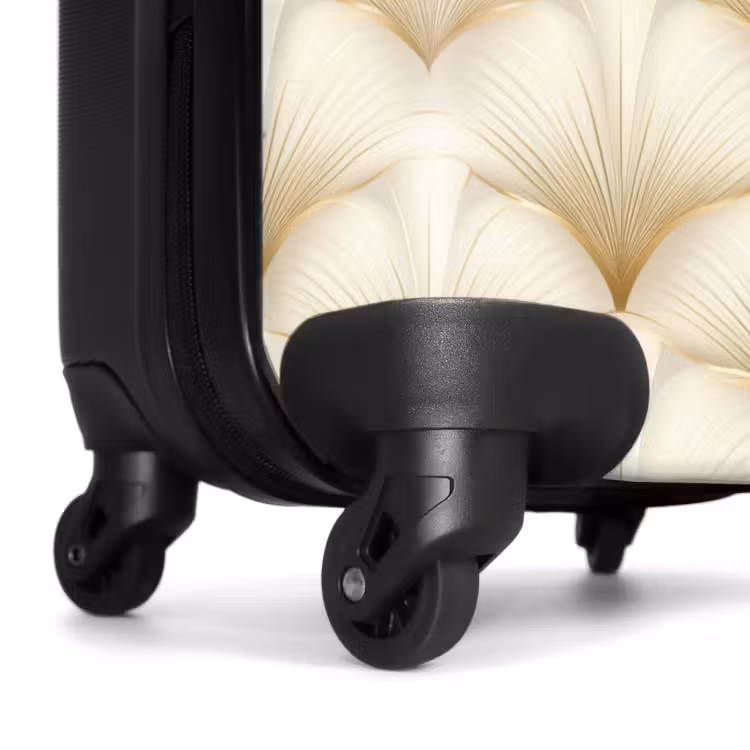 Suitcase - Fan - Motif - Gold — 7