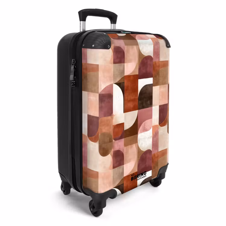 Suitcase - Geometry - Modern - Retro — 2