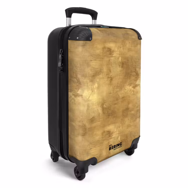 Suitcase - Industrial - Texture - Gold — 2