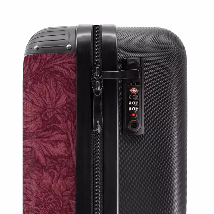 Suitcase - Leaves - Pattern - Purple — 6