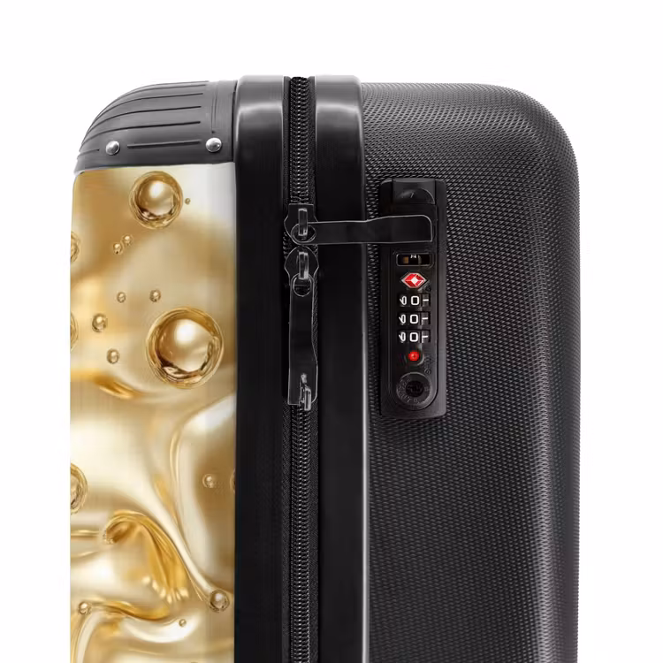 Suitcase - Liquid - Drops - Gold — 6