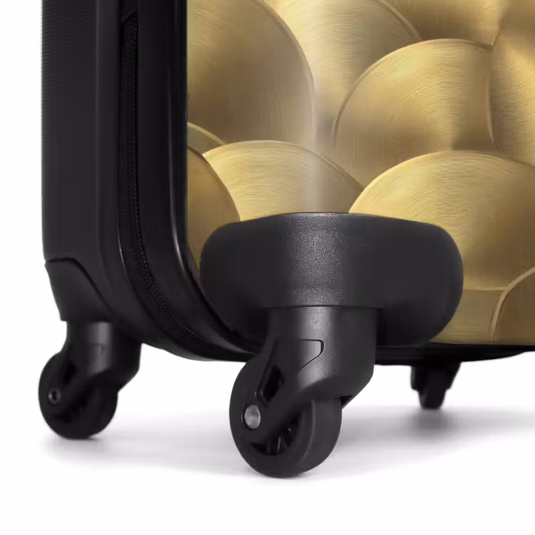 Suitcase - Modern - Circle - Gold — 7