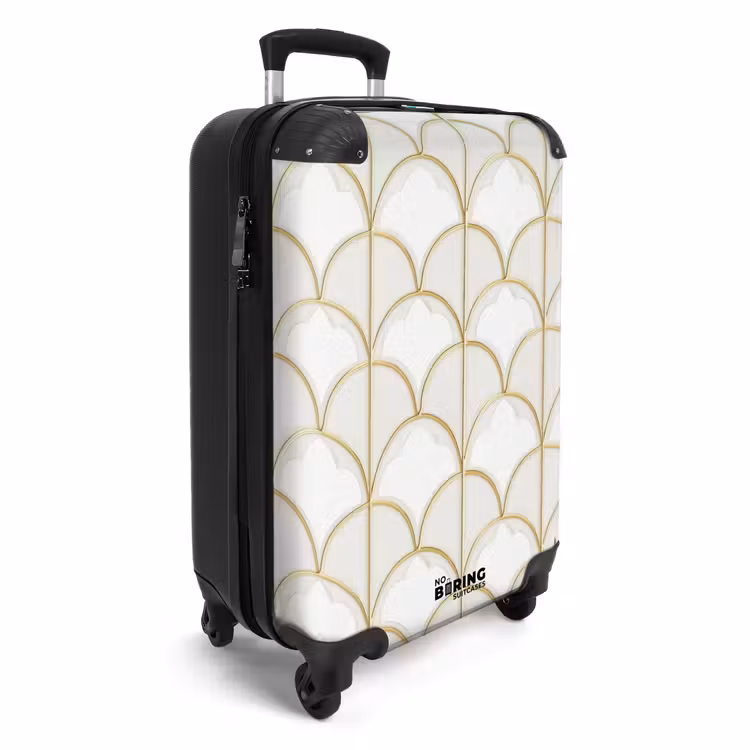 Suitcase - Mosaic - Arches - Gold — 2