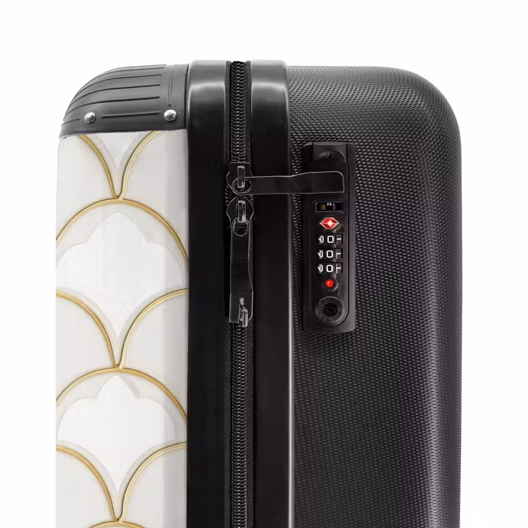 Suitcase - Mosaic - Arches - Gold — 6