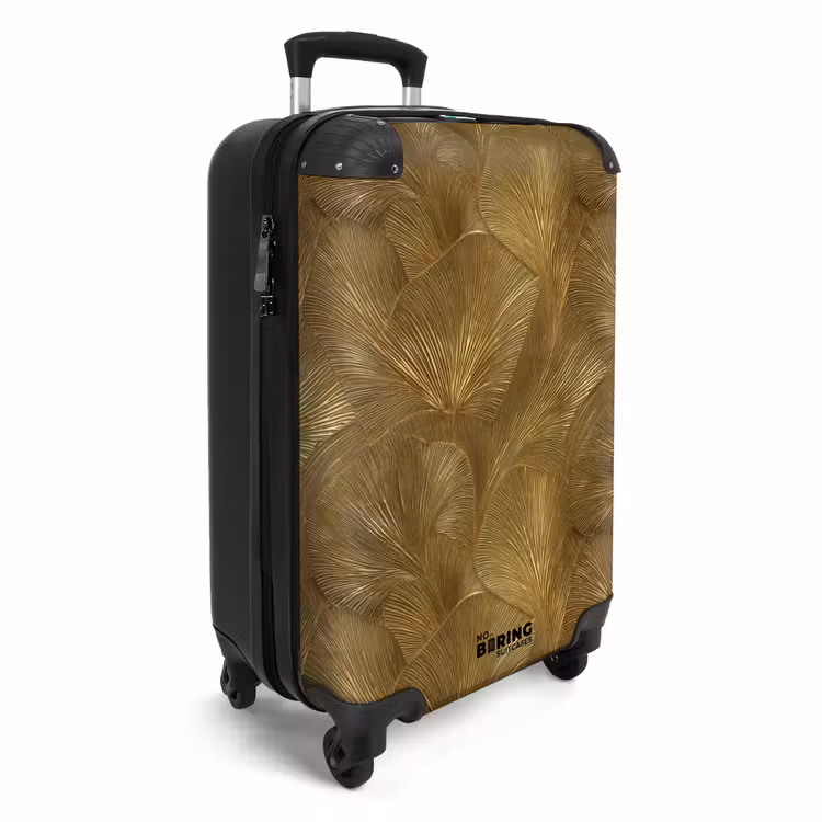 Suitcase - Organic - Lines - Gold — 2