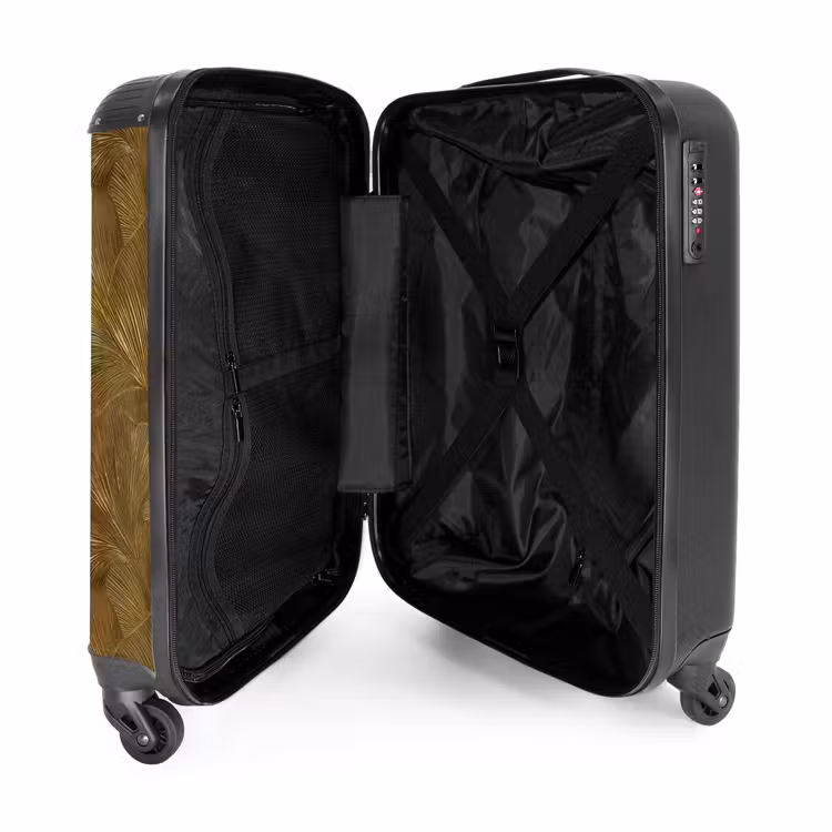 Suitcase - Organic - Lines - Gold — 5