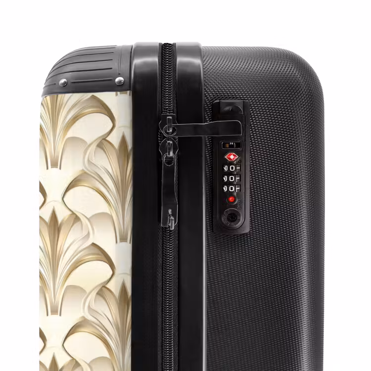 Suitcase - Ornament - Baroque - Gold — 6