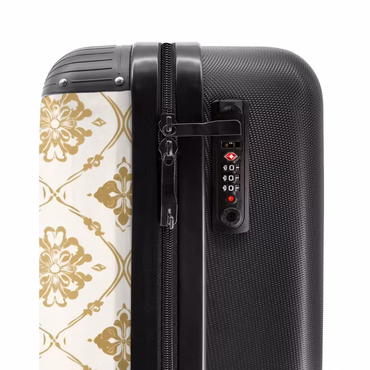 Suitcase - Ornament - Classic - Gold — 6