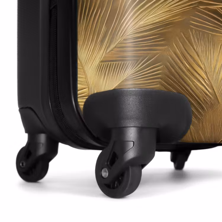 Suitcase - Palm - Fan - Gold — 7