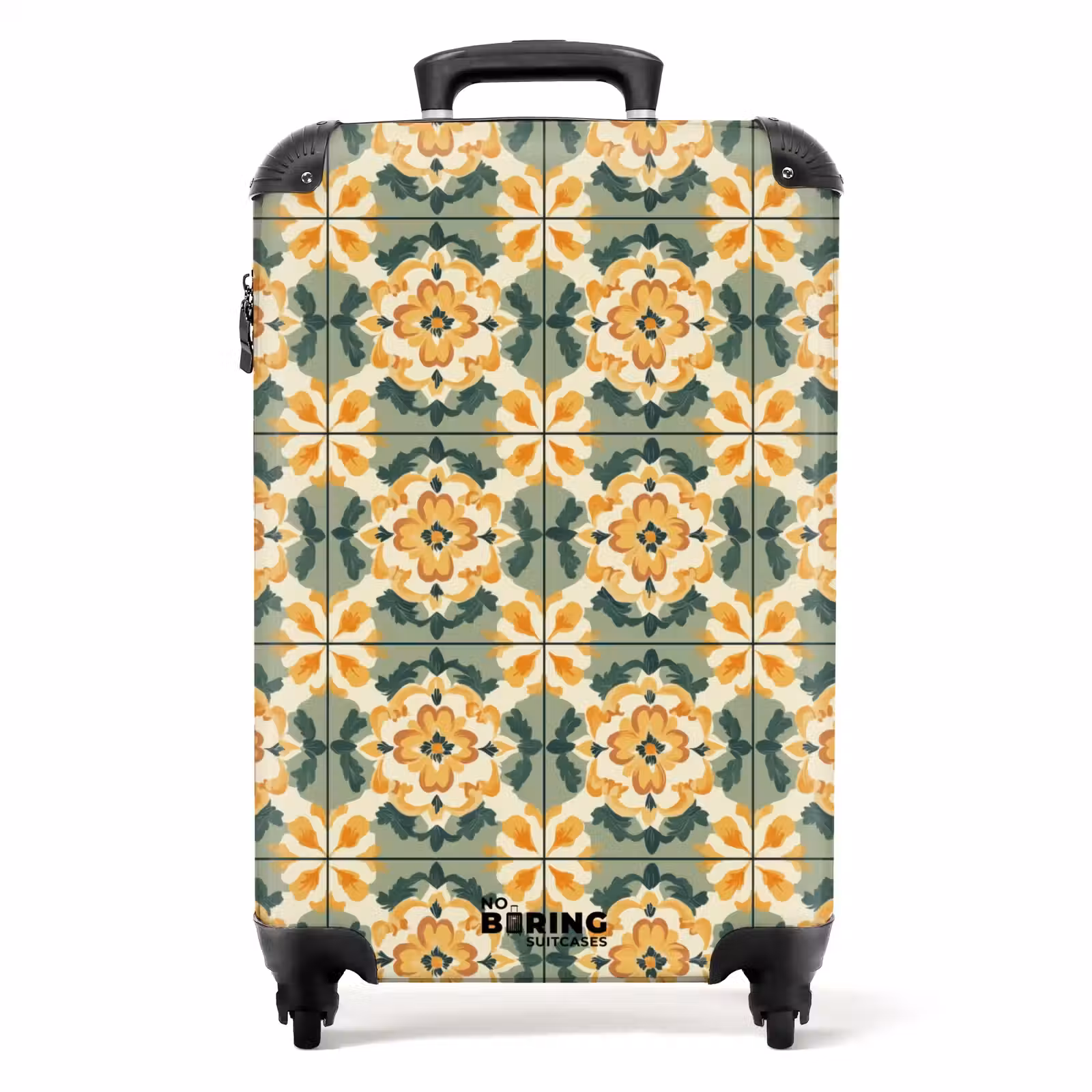 Suitcase - Ceramics - Weathered - Colorful — 1