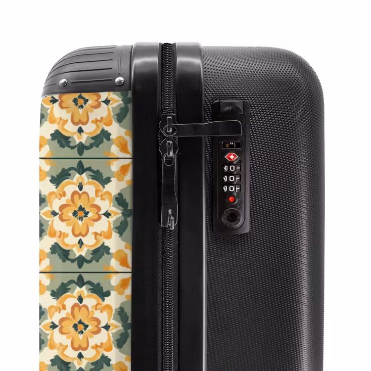 Suitcase - Ceramics - Weathered - Colorful — 6