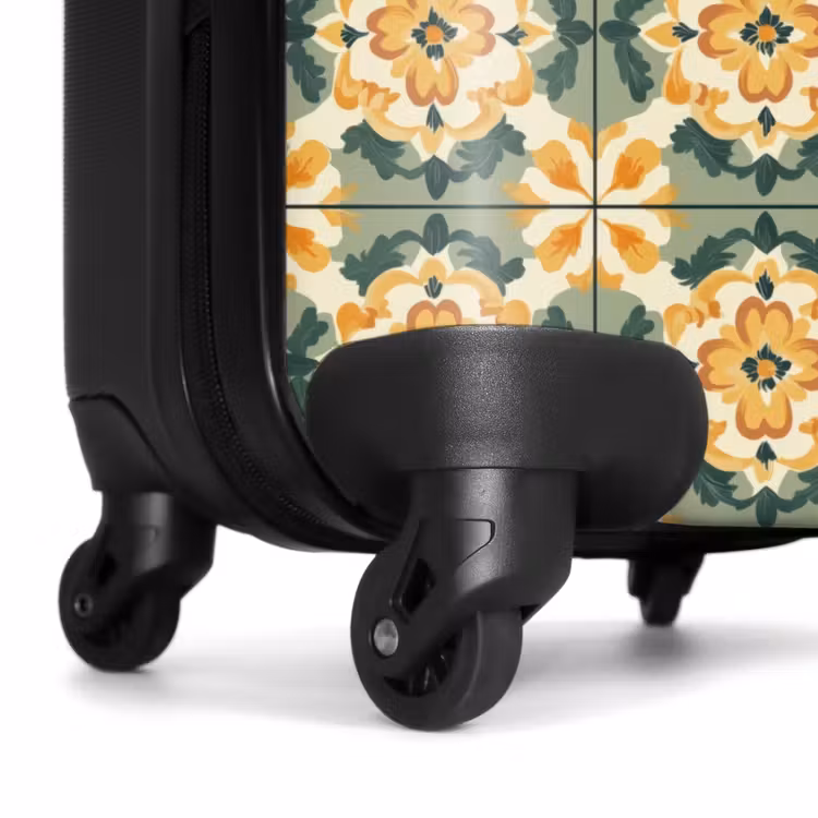 Suitcase - Ceramics - Weathered - Colorful — 7