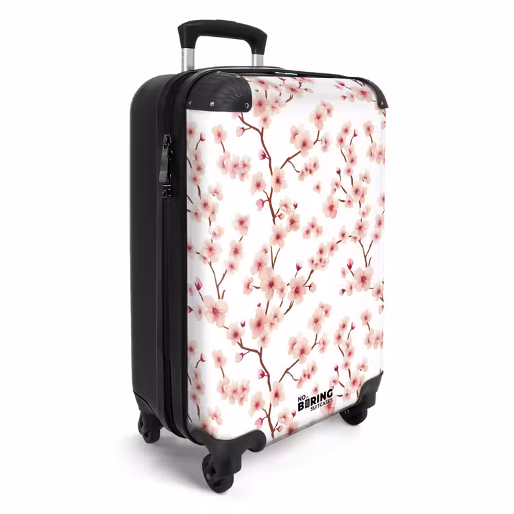 Suitcase - Cherry Blossom - Branches - Pink — 2