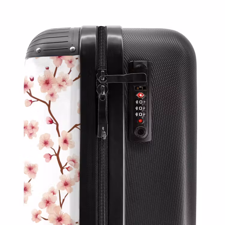 Suitcase - Cherry Blossom - Branches - Pink — 6