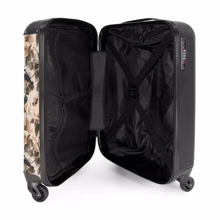 Suitcase - Classic - Birds - Colorful — 5