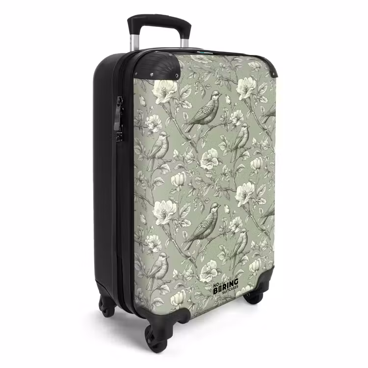 Suitcase - Classic - Botanical - Green — 2