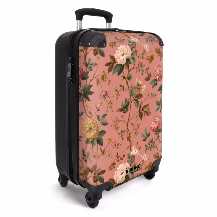 Suitcase - Classic - Botanical - Pink — 2