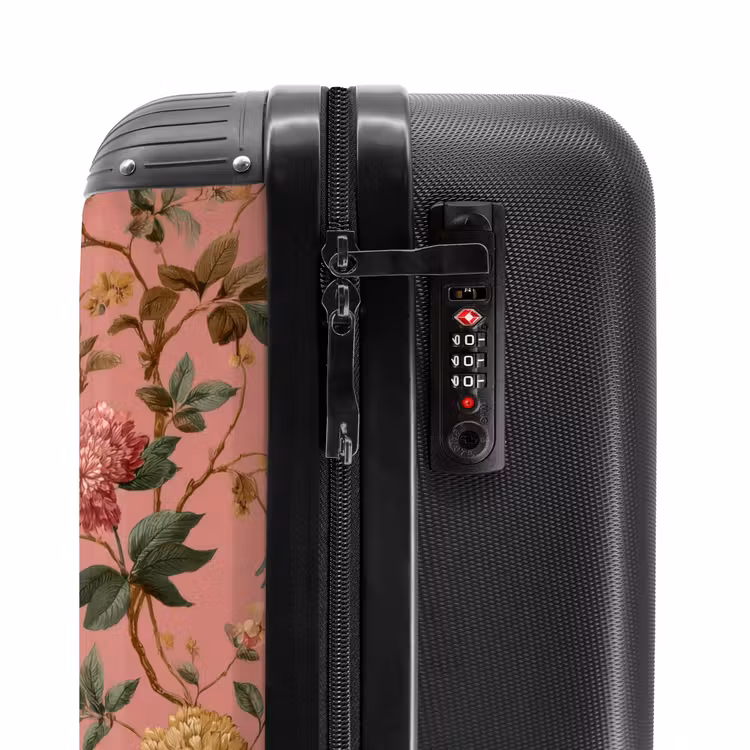 Suitcase - Classic - Botanical - Pink — 6