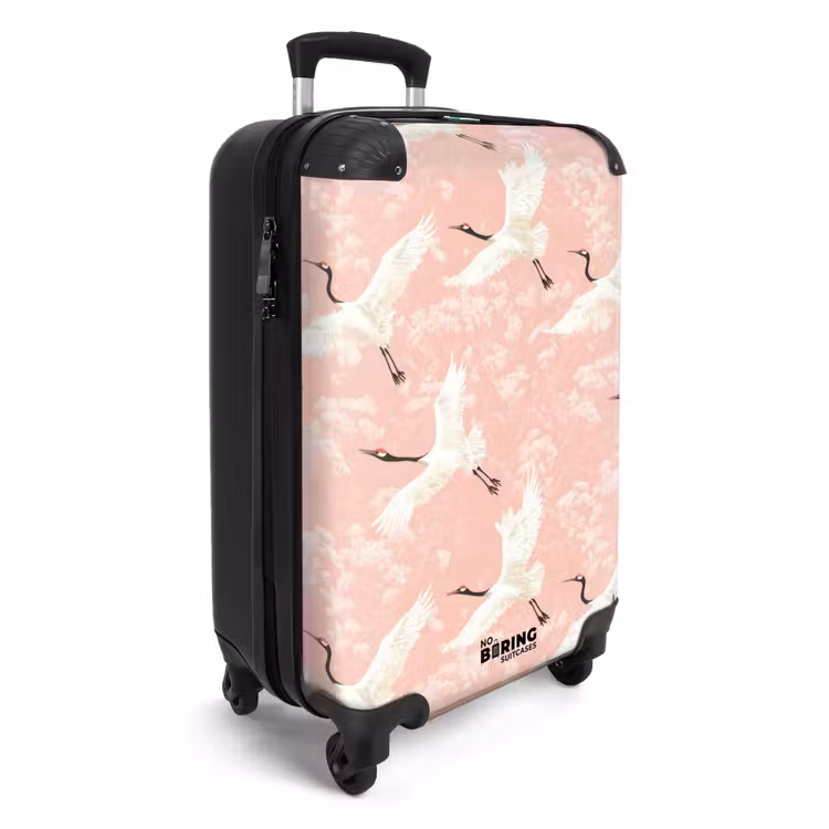 Suitcase - Crane - Blossom - Pink — 2