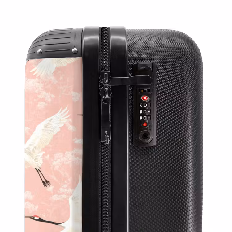 Suitcase - Crane - Blossom - Pink — 6