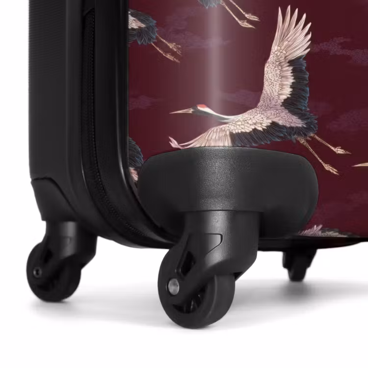 Suitcase - Crane - Classic - Bordeaux — 7