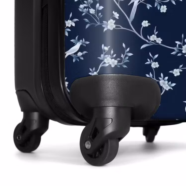 Suitcase - Graphic - Blossom Branch - Blue — 7