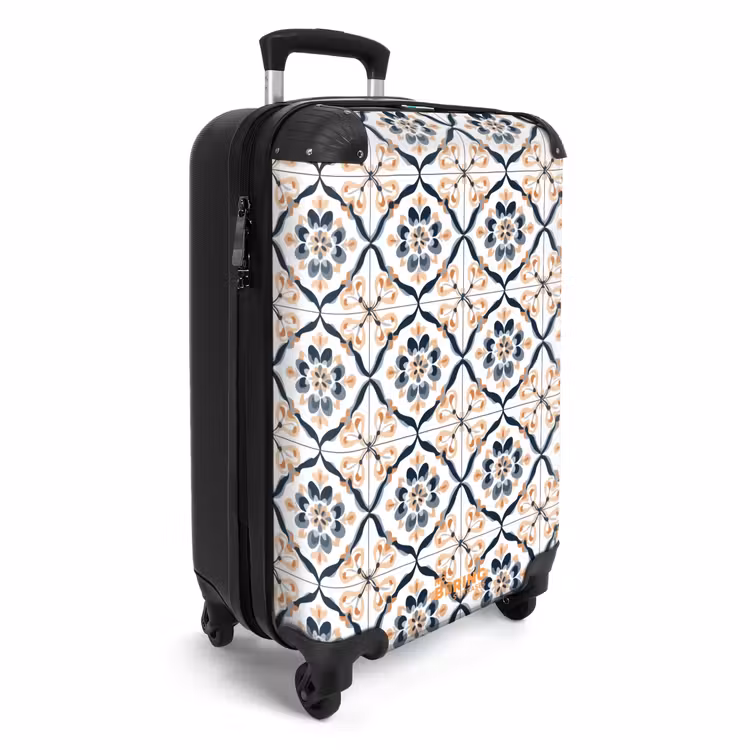 Suitcase - Leaf shape - Pattern - Colorful — 2