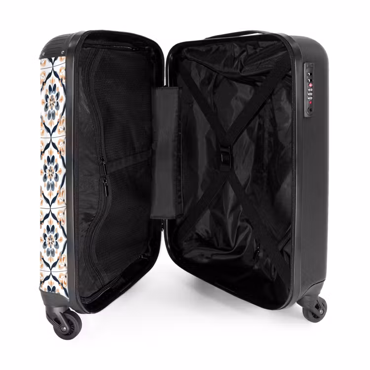 Suitcase - Leaf shape - Pattern - Colorful — 5
