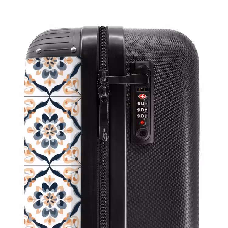 Suitcase - Leaf shape - Pattern - Colorful — 6