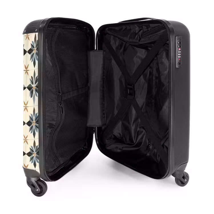 Suitcase - Ornamental - Ornament - Blue — 5