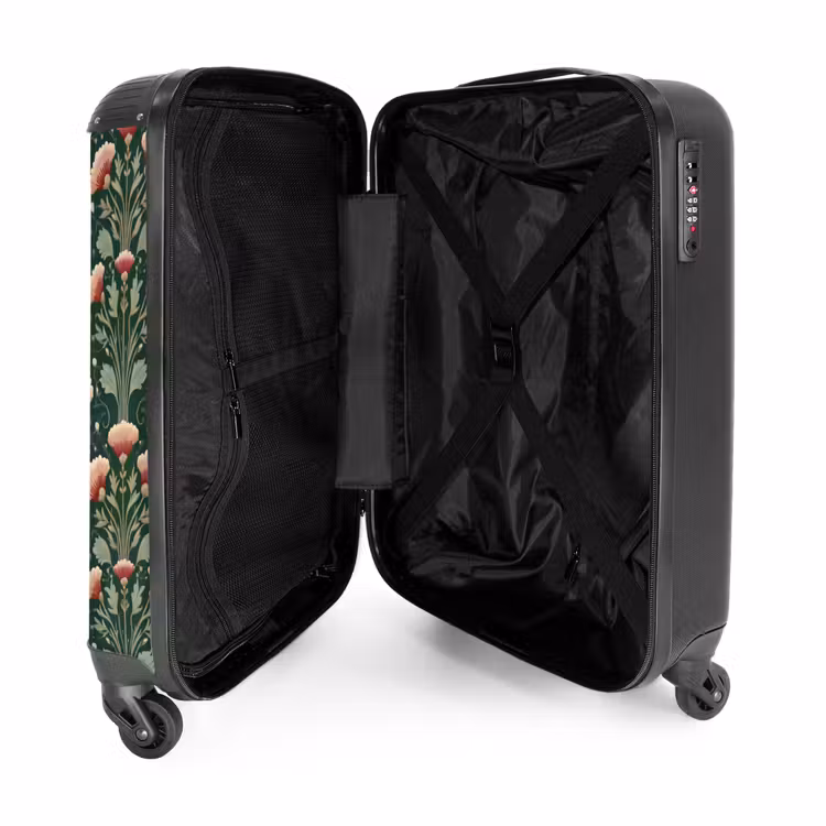 Suitcase - Pattern - Botanical - Colorful — 5