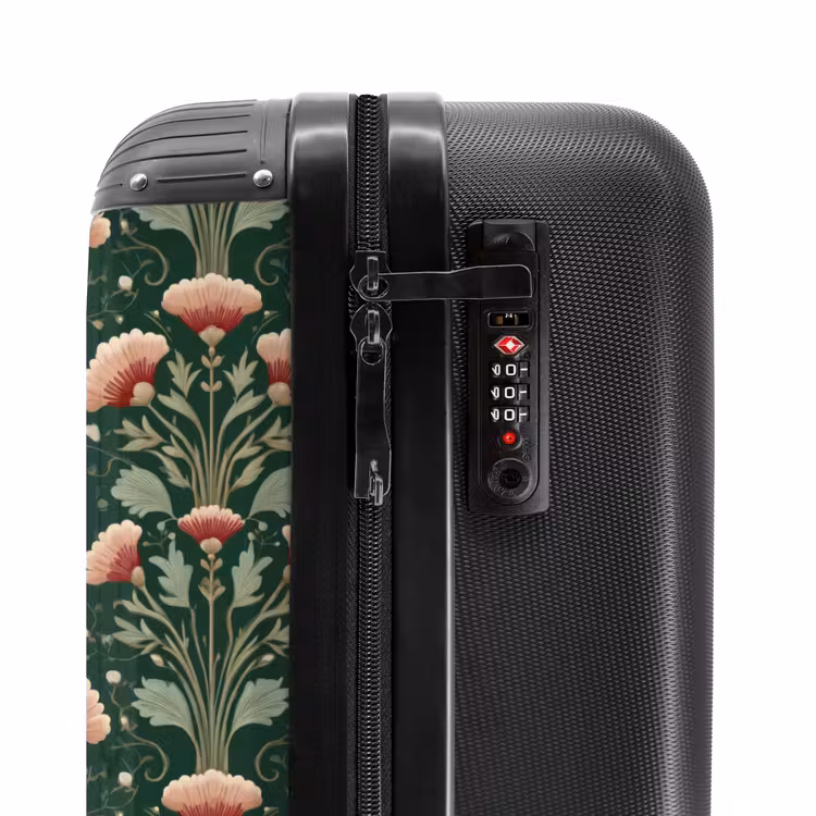Suitcase - Pattern - Botanical - Colorful — 6