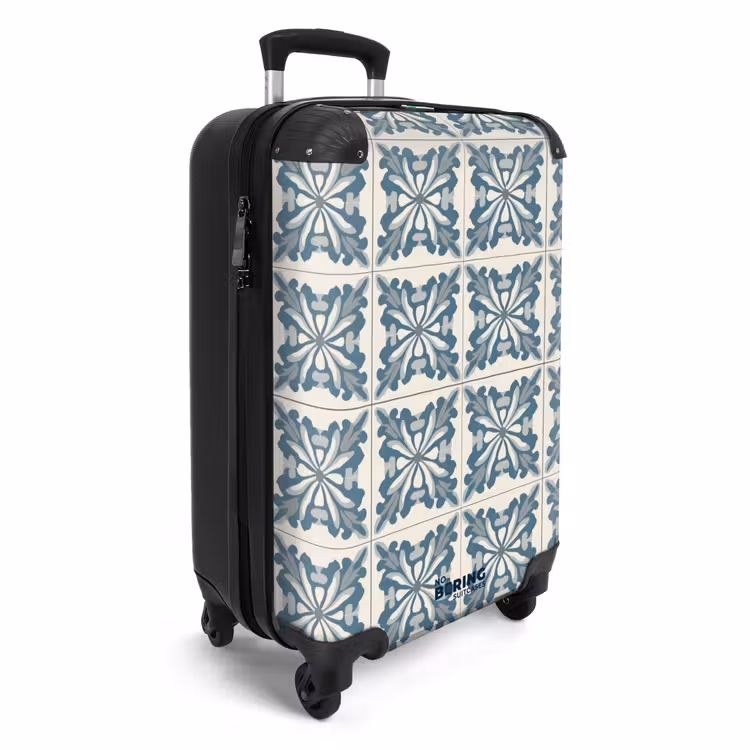 Suitcase - Pattern - Tile - Blue — 2